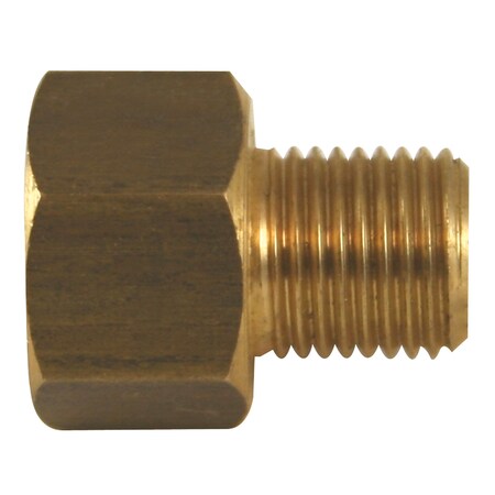 Ags Adapter, Brass, Female(1/2-20 Invtd), Male(7/16-24 Invtd), 100/box BLFX-17